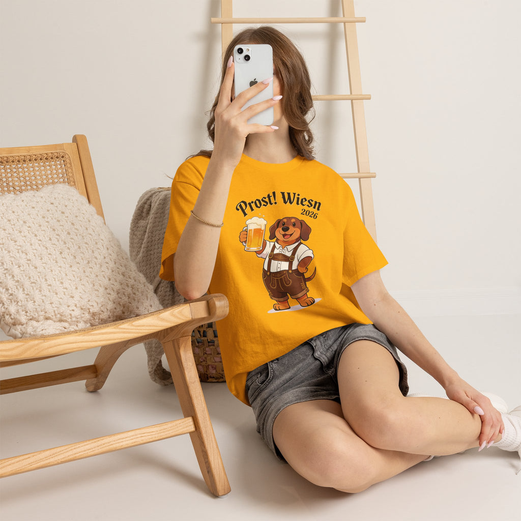Oktoberfest Dackel T-Shirt – "Prost! Wiesn 2026"