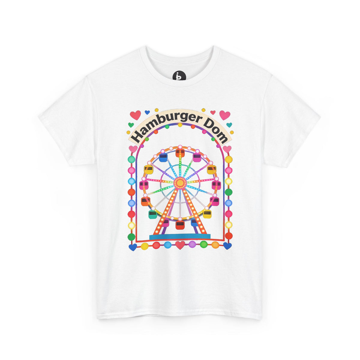 Riesenrad-Jahrmarkt-T-Shirt – Buntes „Hamburger Dom“-Shirt
