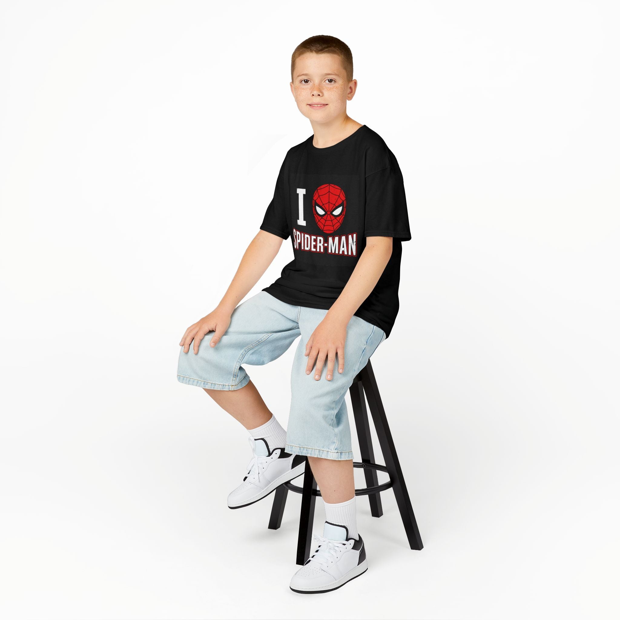 Kids Spider-Man “I  Love Spiderman / Good Boy” Graphic Tee