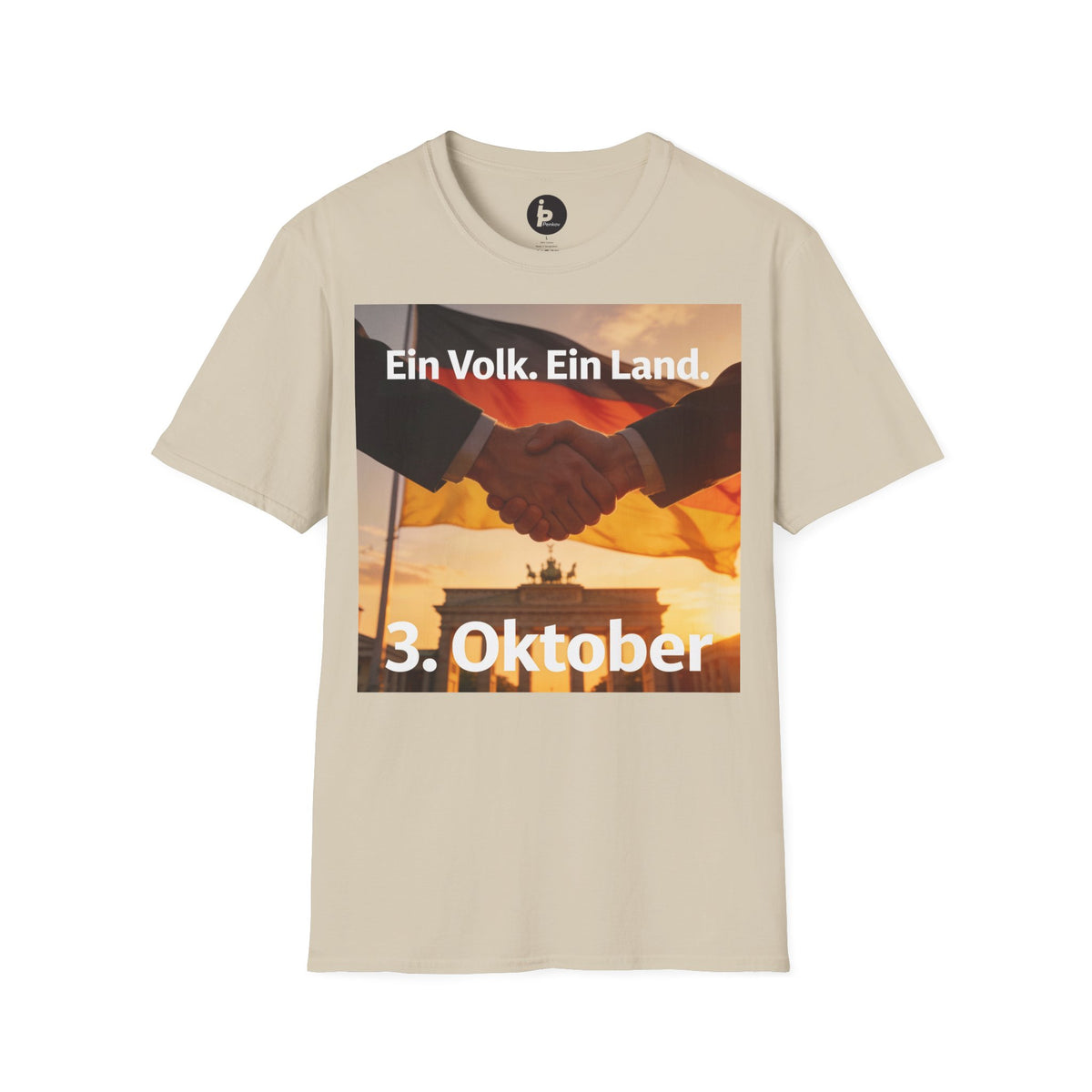 T-Shirt – „Ein Volk. Ein Land.“ 3. Oktober Gedenk-Shirt