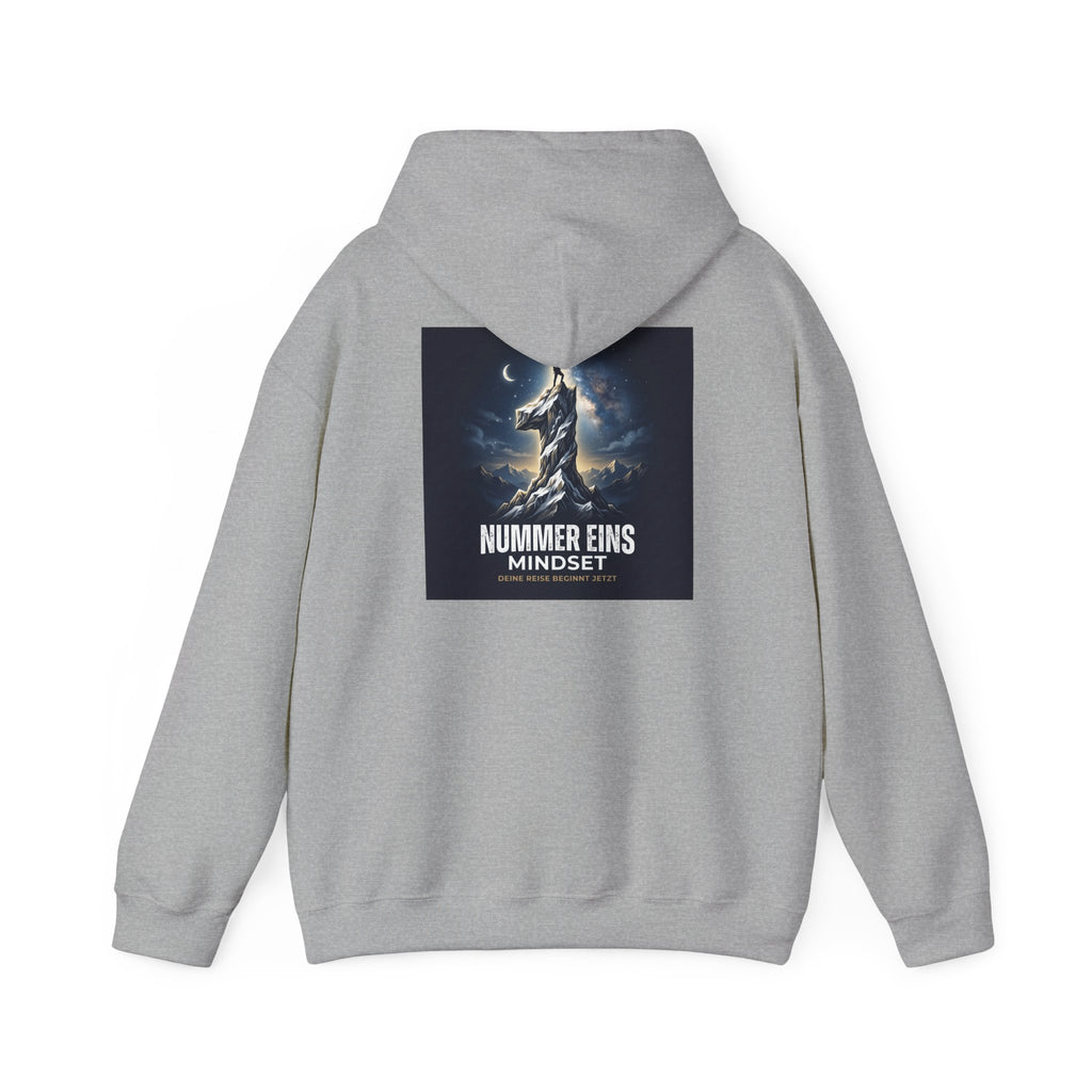 Hoodie - "Nummer Eins Mindset" Motivational Graphic Hoodie