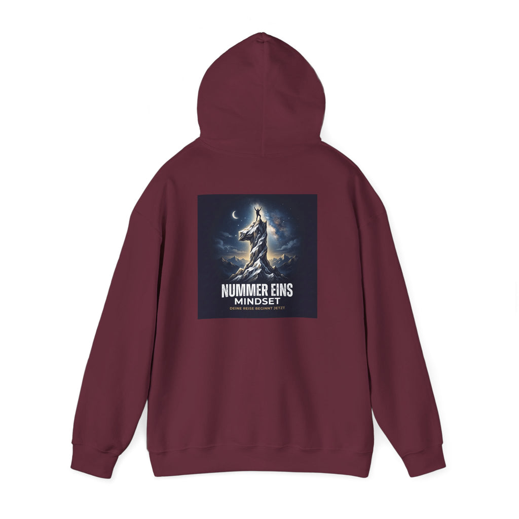 Hoodie - "Nummer Eins Mindset" Motivational Graphic Hoodie