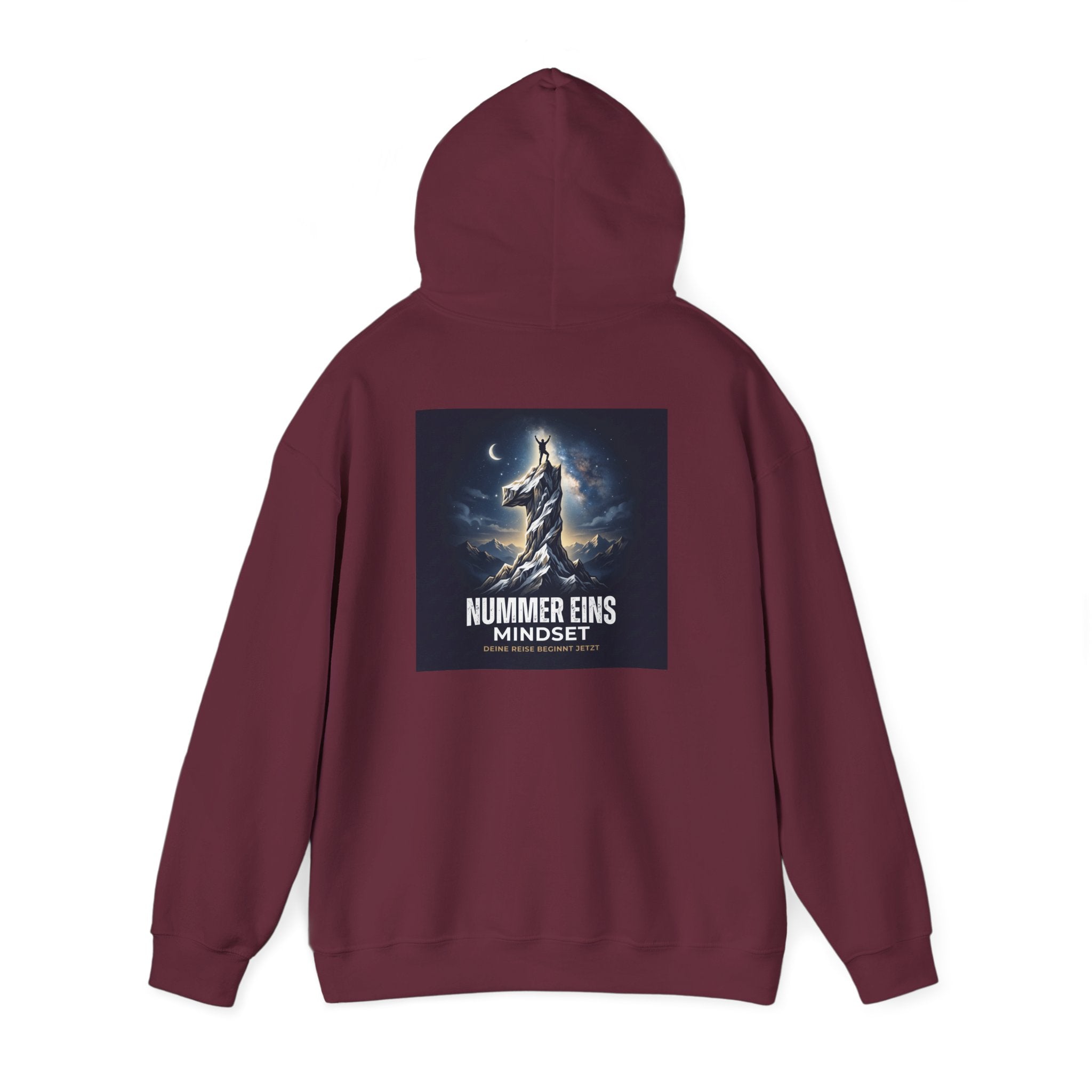Hoodie - "Nummer Eins Mindset" Motivational Graphic Hoodie