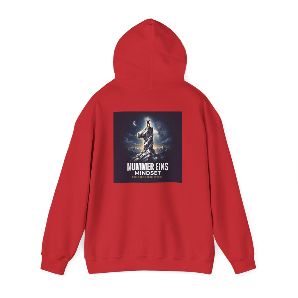 Hoodie - "Nummer Eins Mindset" Motivational Graphic Hoodie