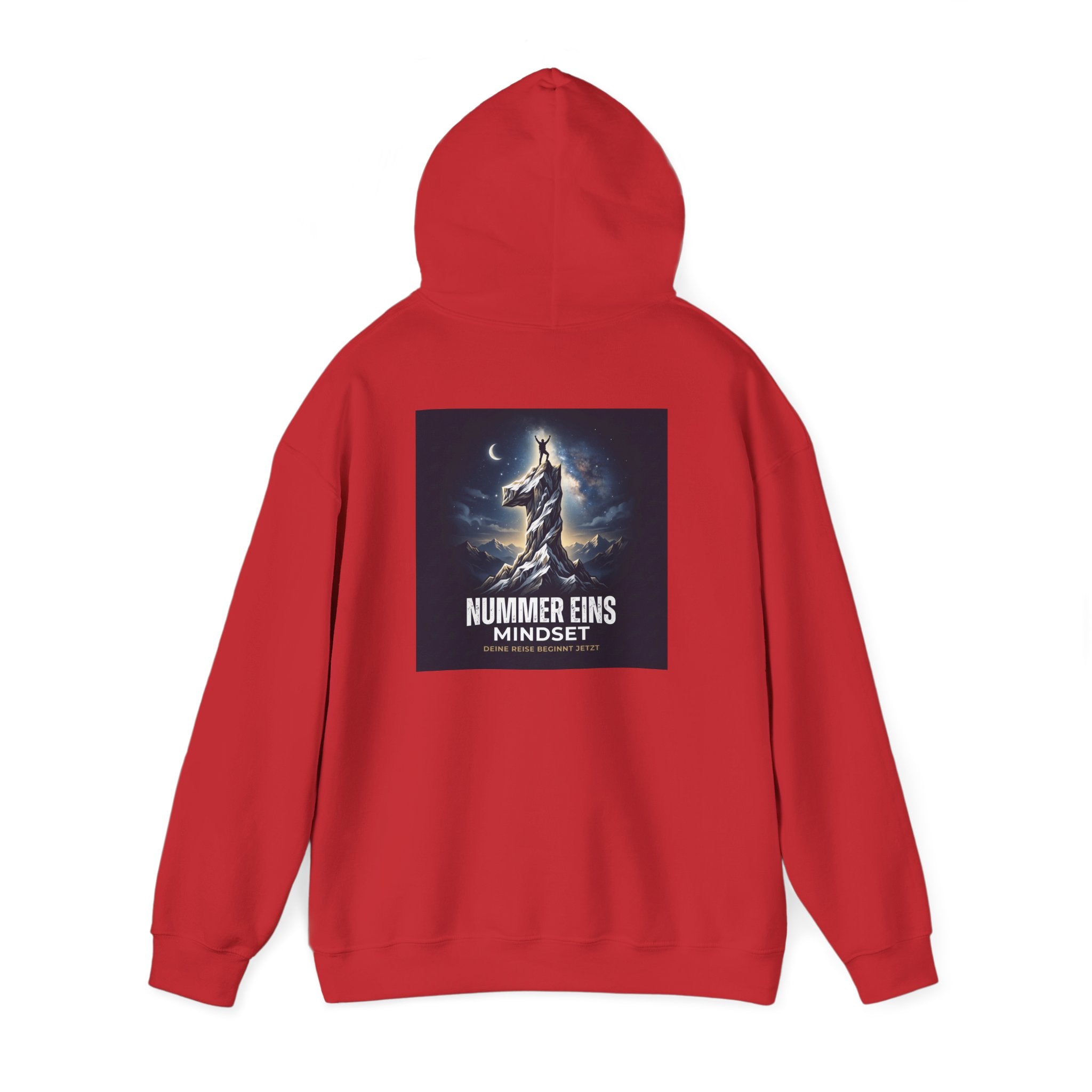 Hoodie - "Nummer Eins Mindset" Motivational Graphic Hoodie