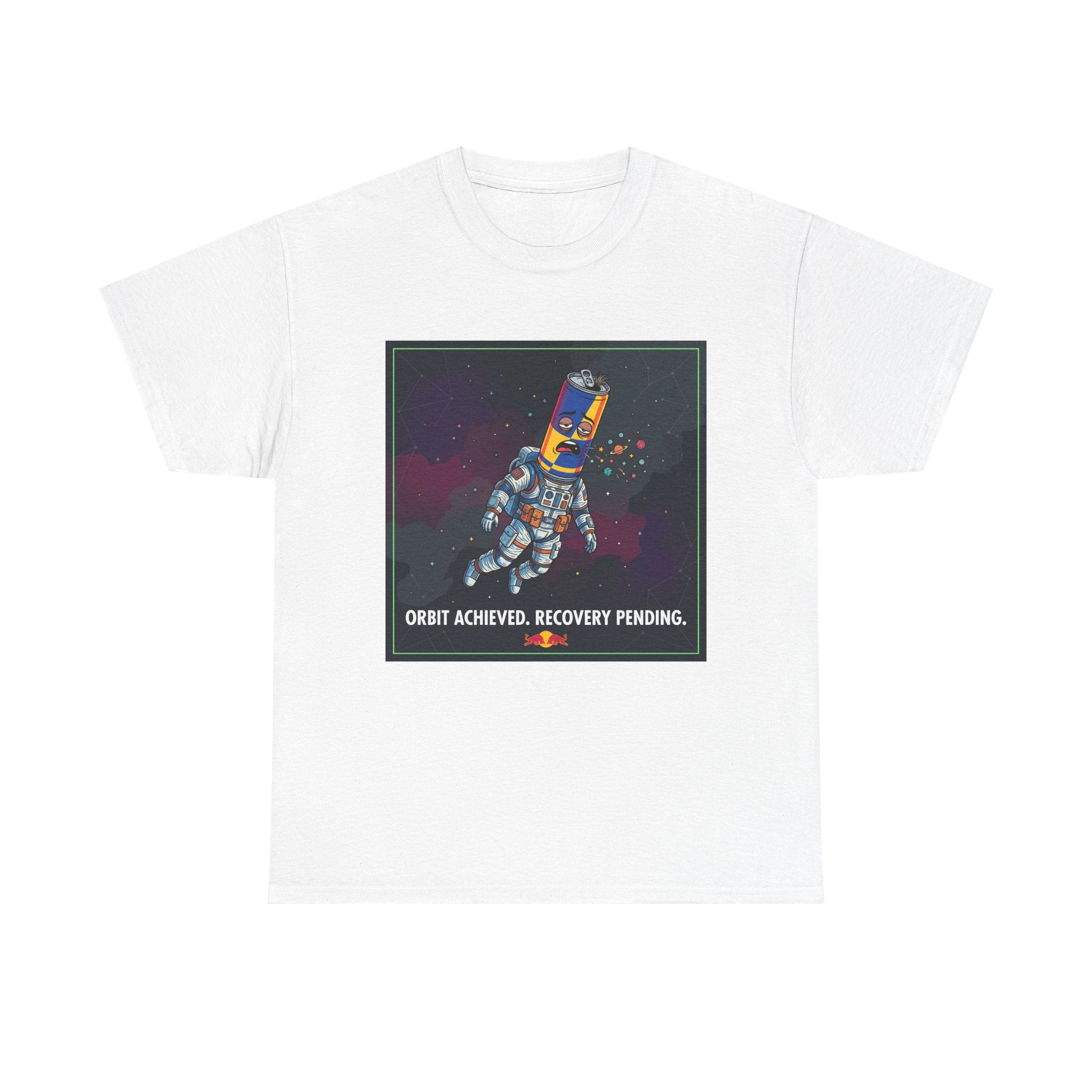 Astronaut Tee — “Orbit Achieved, Recovery Pending” Graphic T-Shirt
